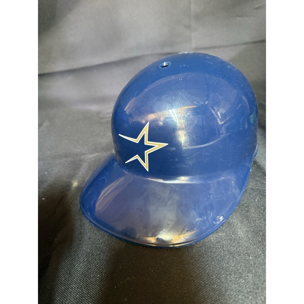 Vintage Laich MLB Houston Astros Plastic Souvenir Baseball Batting Helmet Blue